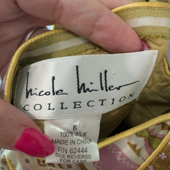 Nicole Miller Multicolor Midi Dress - Picture 2 of 5